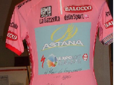 Maglia rosa di Vincenzo Nibali